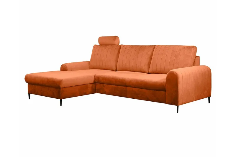 Kintore 3-sits Hörnbäddsoffa NO_BRAND Orange, undefined