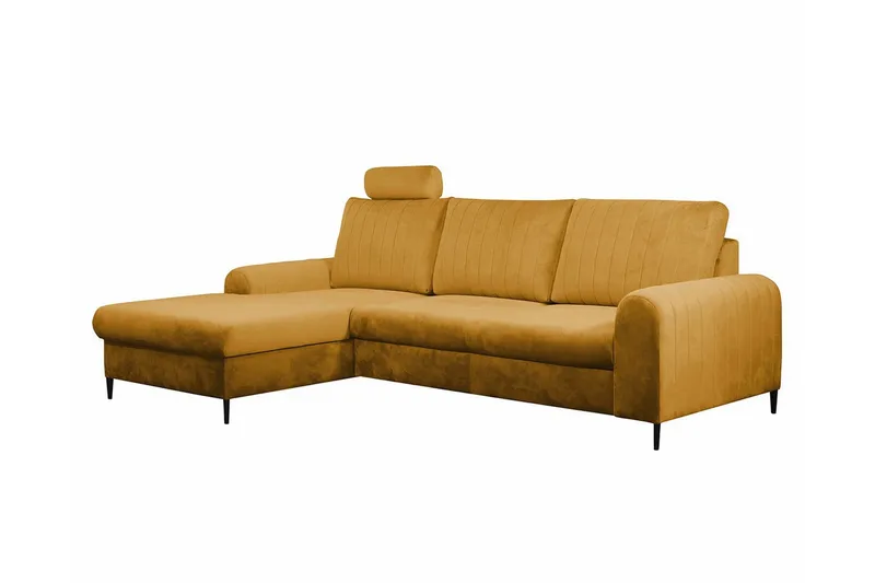 Kintore 3-sits Hörnbäddsoffa NO_BRAND Yellow, undefined