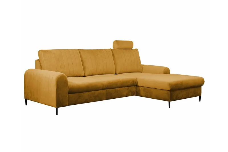 Kintore 3-sits Hörnbäddsoffa NO_BRAND Yellow, undefined