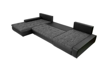 Kintore 4-istuttava oikeanpuoleinen kulmavuodesohva 140x340 cm säilytyksellä sametti - Sininen - Huonekalut - Sohva - Vuodesohva