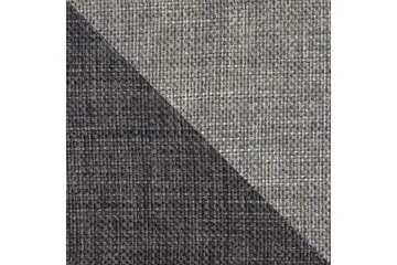 Kintore 4-istuttava u-mallinen kulmavuodesohva 113x275 cm säilytyksellä kangasta - Harmaa - Huonekalut - Sohva - Vuodesohva