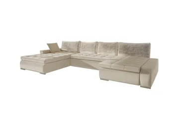 Kintore 4-sits Hörnbäddsoffa beige - Huonekalut - Sohva - Vuodesohva