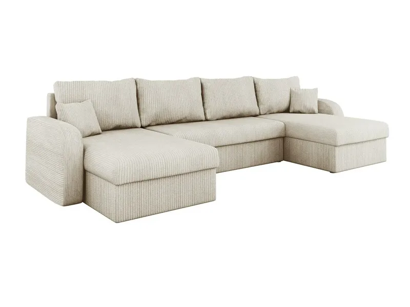 Kintore 4-sits Hörnbäddsoffa NO_BRAND Grey/wood||Grey/Black, undefined