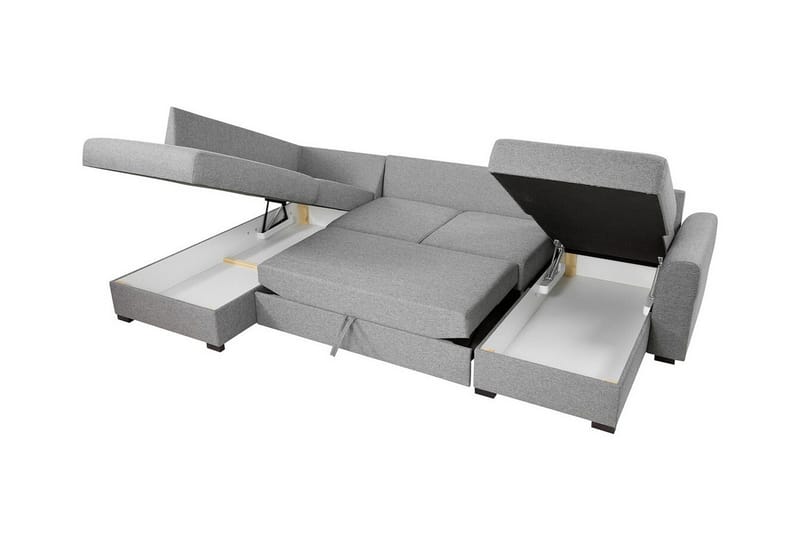 Kintore 4-sits Hörnbäddsoffa White - Huonekalut - Sohva - Vuodesohva