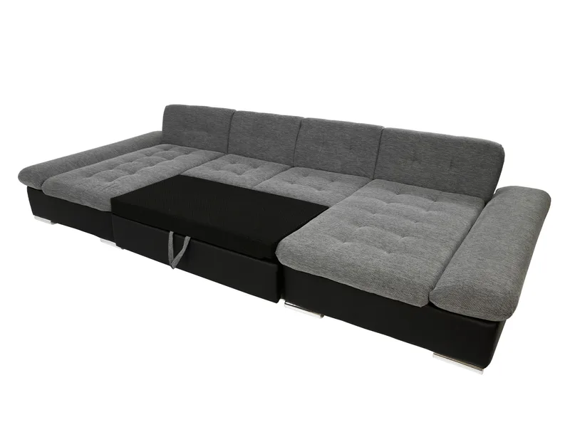 Kintore 5-sits Hörnbäddsoffa Dark grey - Huonekalut - Sohva - Vuodesohva