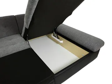 Kintore 5-sits Hörnbäddsoffa Dark grey - Huonekalut - Sohva - Vuodesohva