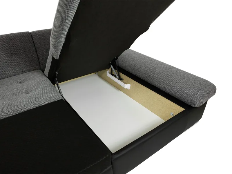 Kintore 5-sits Hörnbäddsoffa Dark grey - Huonekalut - Sohva - Vuodesohva