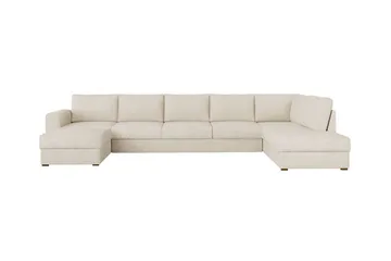 Kintore 6-sits Hörnbäddsoffa White - Huonekalut - Sohva - Vuodesohva