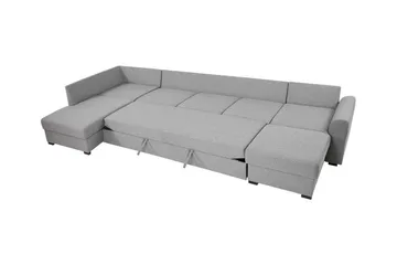 Kintore 6-sits Hörnbäddsoffa White - Huonekalut - Sohva - Vuodesohva