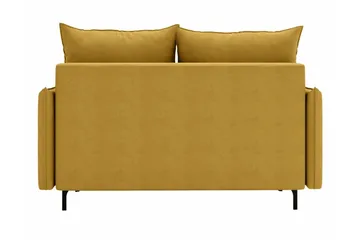 Knocklong 2-istuttava vuodesohva 129x140 cm säilytystilalla, kangas - Harmaa - Huonekalut - Sohva - Vuodesohva