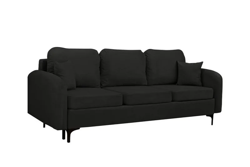 Knocklong 2-sits Bäddsoffa Black, undefined
