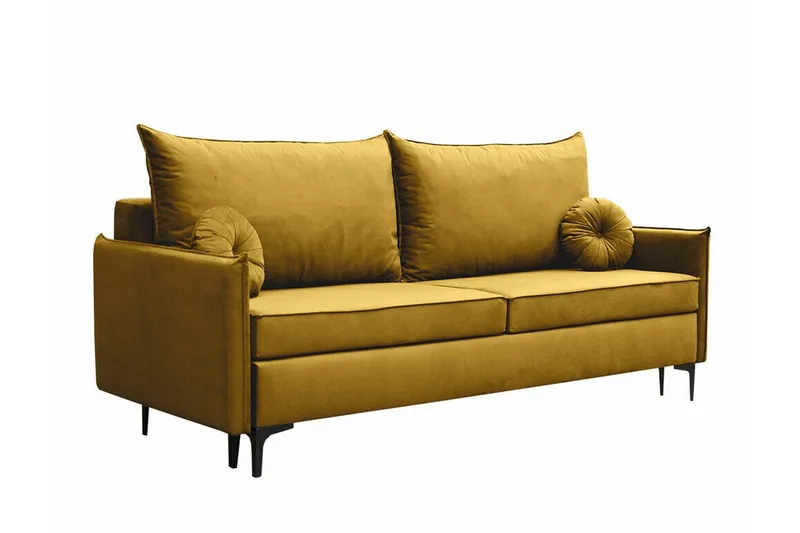 Knocklong 2-sits Bäddsoffa NO_BRAND Yellow, undefined