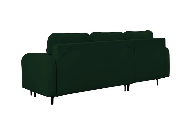 Knocklong 3-sits Hörnbäddsoffa Dark green - Huonekalut - Sohva - Vuodesohva