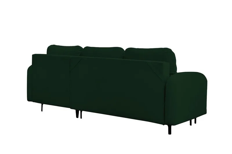 Knocklong 3-sits Hörnbäddsoffa Dark green - Huonekalut - Sohva - Vuodesohva