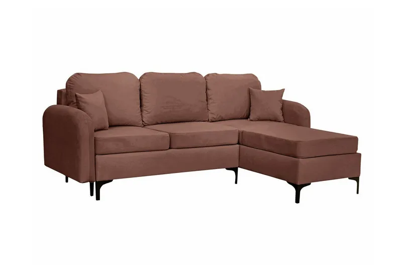 Knocklong 3-sits Hörnbäddsoffa NO_BRAND Brown, undefined