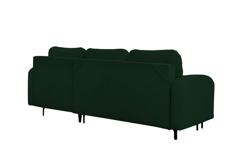 Knocklong 3-sits Hörnbäddsoffa NO_BRAND Dark green - Huonekalut - Sohva - Vuodesohva
