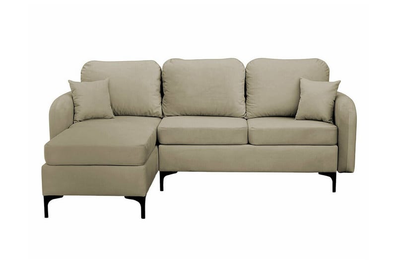 Knocklong 3-sits Hörnbäddsoffa NO_BRAND Light green - Huonekalut - Sohva - Vuodesohva