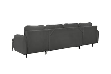 Knocklong 4-sits Hörnbäddsoffa Dark grey - Huonekalut - Sohva - Vuodesohva