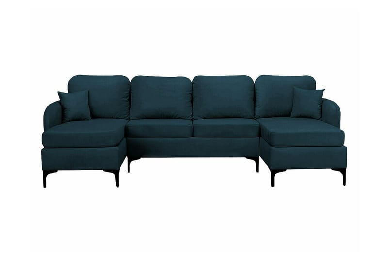 Knocklong 4-sits Hörnbäddsoffa NO_BRAND Dark blue - Huonekalut - Sohva - Vuodesohva