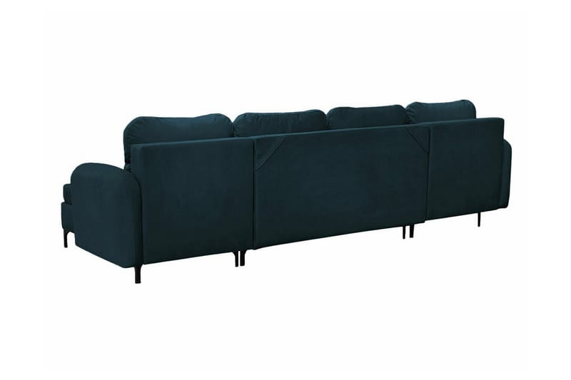 Knocklong 4-sits Hörnbäddsoffa NO_BRAND Dark blue - Huonekalut - Sohva - Vuodesohva