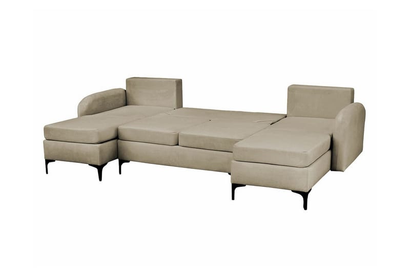 Knocklong 4-sits Hörnbäddsoffa NO_BRAND Dark green - Huonekalut - Sohva - Vuodesohva