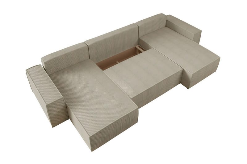 Knocklong 4-sits Hörnbäddsoffa Yellow - Huonekalut - Sohva - Vuodesohva