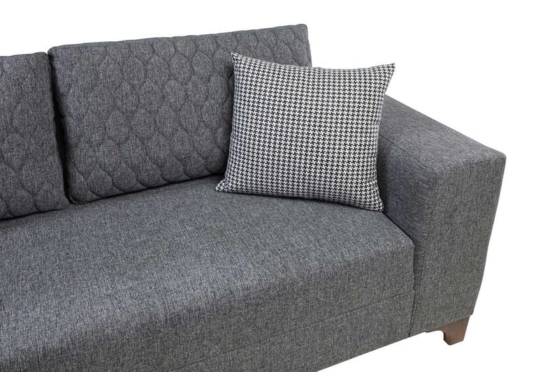Kulmadivaanisohva vuodemekanismilla Atelier Del Sofa Loft Left (230 x 90 x 150 cm) Harmaa - Harmaa - Huonekalut - Sohva - Vuodesohva