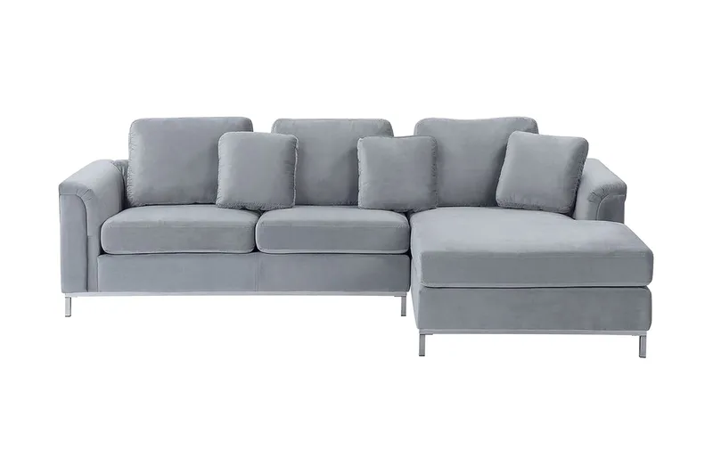 Kulmasohva 4:n ist V vuodetoiminnolla Harmaa OSLO, Harmaa