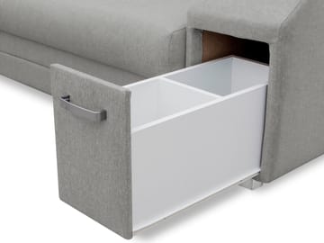 kulmasohva Alvares Nazar 225.02 Oikeakätinen - Beige - Huonekalut - Sohva - Vuodesohva