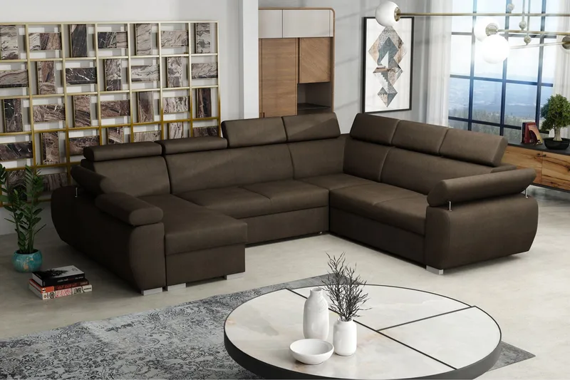 Kulmasohva Boston Vasen - Huonekalut - Sohva - Vuodesohva