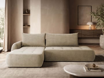 kulmasohva Bueno Cruz 15 Vasenkätinen - beige - Huonekalut - Sohva - Vuodesohva