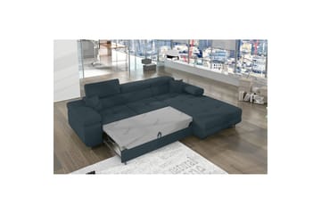 Kulmasohva Eltap Armando 289x85x203 cm - Jarell 38, Sininen, Oikea - Huonekalut - Sohva - Vuodesohva - Divaanivuodesohva