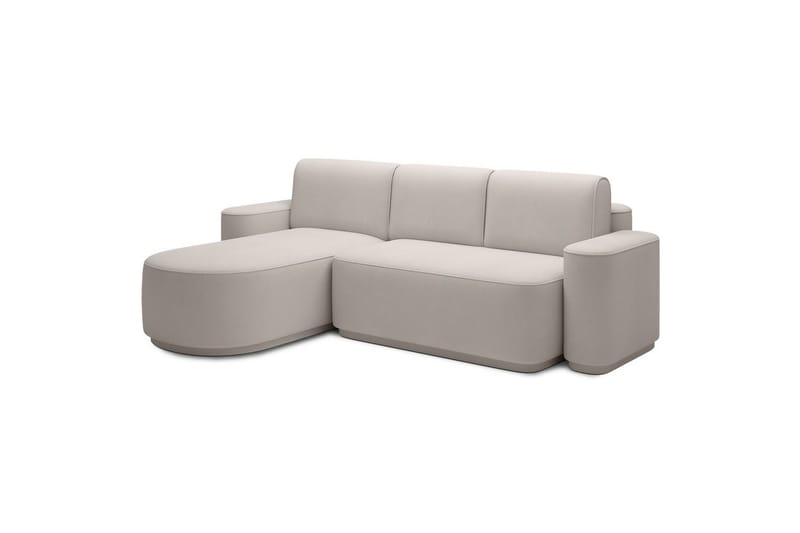 Kulmasohva Eltap Aurumm 285x92x180 cm - Amore 01, Valkoinen, Vasen - Huonekalut - Sohva - Vuodesohva