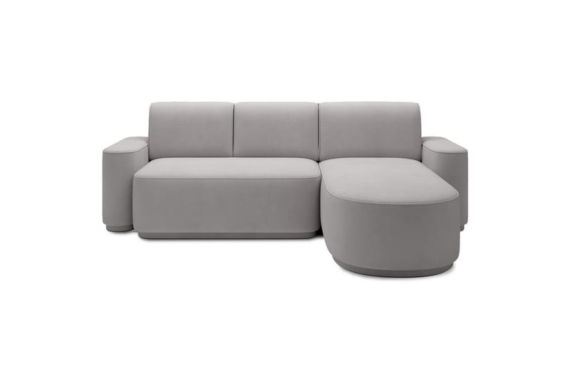 Kulmasohva Eltap Aurumm 285x92x180 cm - Amore 03, Vaaleanharmaa, Oikea - Huonekalut - Sohva - Vuodesohva