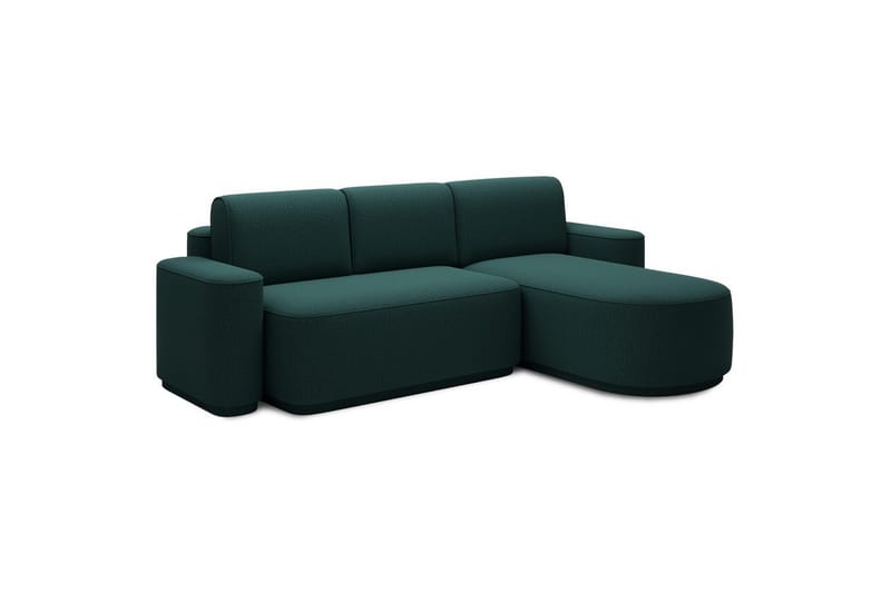 Kulmasohva Eltap Aurumm 285x92x180 cm - Enjoy 35, Vihreä, Oikea - Huonekalut - Sohva - Vuodesohva