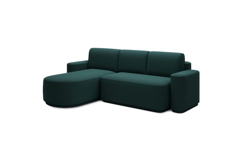 Kulmasohva Eltap Aurumm 285x92x180 cm - Enjoy 35, Vihreä, Vasen - Huonekalut - Sohva - Vuodesohva