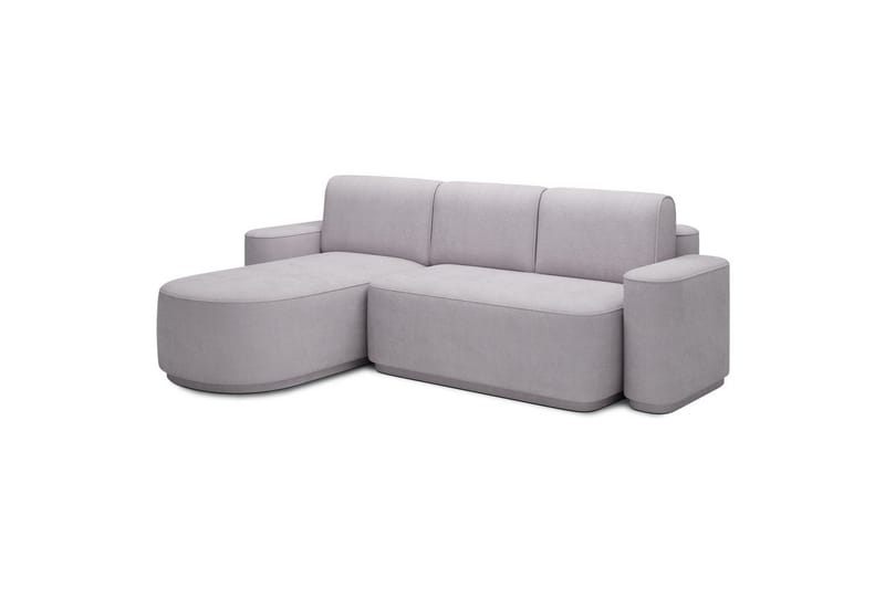 Kulmasohva Eltap Aurumm 285x92x180 cm - Touch 03, Vaaleanharmaa, Vasen - Huonekalut - Sohva - Vuodesohva