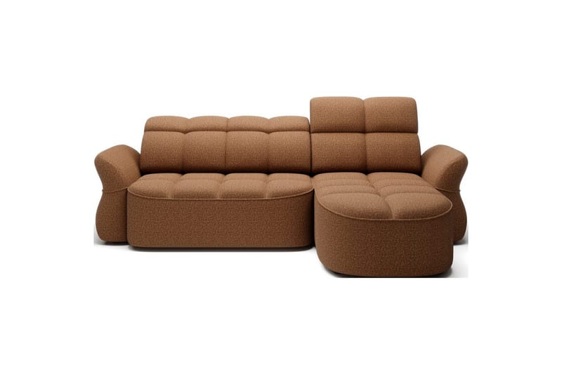 Kulmasohva Eltap Beneth 301x115x185 cm - Breona 45, keltainen, Oikea - Huonekalut - Sohva - Vuodesohva