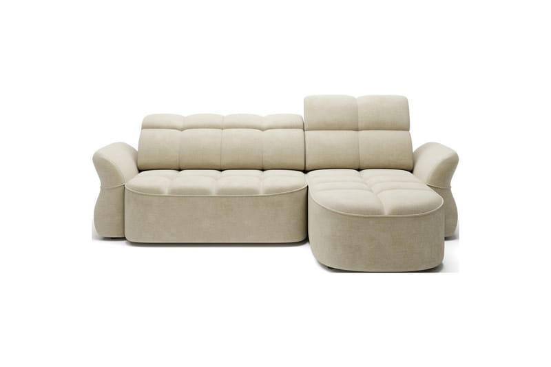 Kulmasohva Eltap Beneth 301x115x185 cm - Monolith 04, Beige, Oikea - Huonekalut - Sohva - Vuodesohva