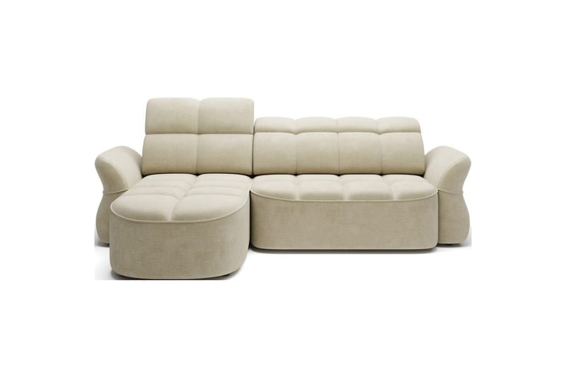Kulmasohva Eltap Beneth 301x115x185 cm - Monolith 04, Beige, Vasen - Huonekalut - Sohva - Vuodesohva
