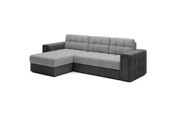 Kulmasohva Eltap Blenvi 260x150x82 cm - Monolith 84, Monolith 97, Harmaa - Huonekalut - Sohva - Vuodesohva