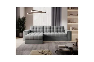 Kulmasohva Eltap Blenvi 260x150x82 cm - Sola 04, Harmaa - Huonekalut - Sohva - Vuodesohva