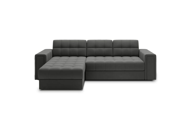 Kulmasohva Eltap Blenvi 260x150x82 cm - Sola 06, Tummanharmaa - Huonekalut - Sohva - Vuodesohva