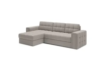 Kulmasohva Eltap Blenvi 260x150x82 cm - Sola 18, Beige - Huonekalut - Sohva - Vuodesohva