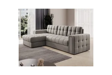 Kulmasohva Eltap Blenvi 260x150x82 cm - Sola 18, Beige - Huonekalut - Sohva - Vuodesohva