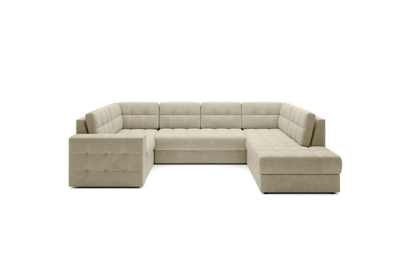 Kulmasohva Eltap Blewett 299x198x82 cm - Monolith 04, Beige, Oikea - Huonekalut - Sohva - Vuodesohva