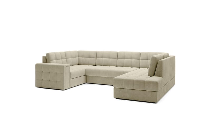 Kulmasohva Eltap Blewett 299x198x82 cm - Monolith 04, Beige, Oikea - Huonekalut - Sohva - Vuodesohva
