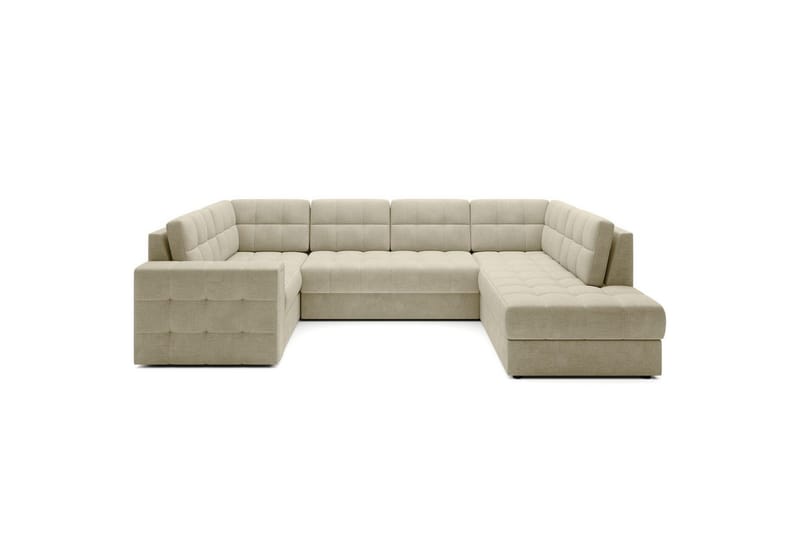 Kulmasohva Eltap Blewett 299x198x82 cm, Monolith 04, Beige, Oikea