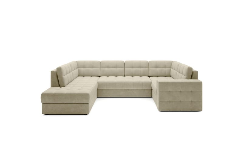 Kulmasohva Eltap Blewett 299x198x82 cm - Monolith 04, Beige, Vasen - Huonekalut - Sohva - Vuodesohva