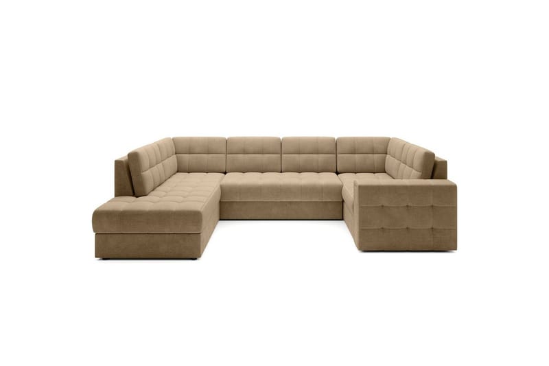 Kulmasohva Eltap Blewett 299x198x82 cm - Monolith 09, Tumma beige, Vasen - Huonekalut - Sohva - Vuodesohva